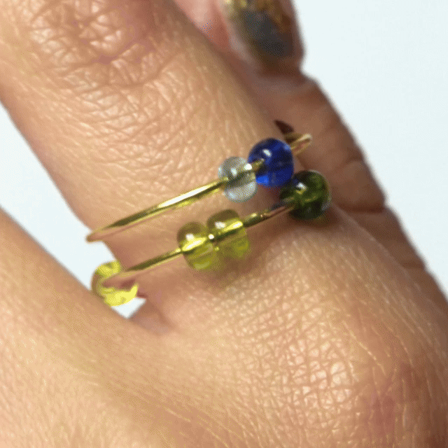 Anillo Brisaya Plateado - Agosto 18