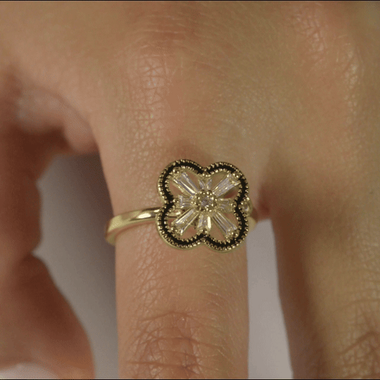 Anillo Anti-Estrés Julio Calaira Dorado