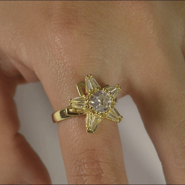 Anillo Anti-Estrés Julio Oliauna Dorado