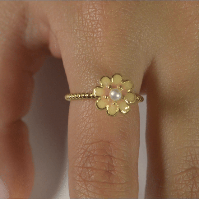 Anillo Anti-Estrés Julio Calaella Dorado