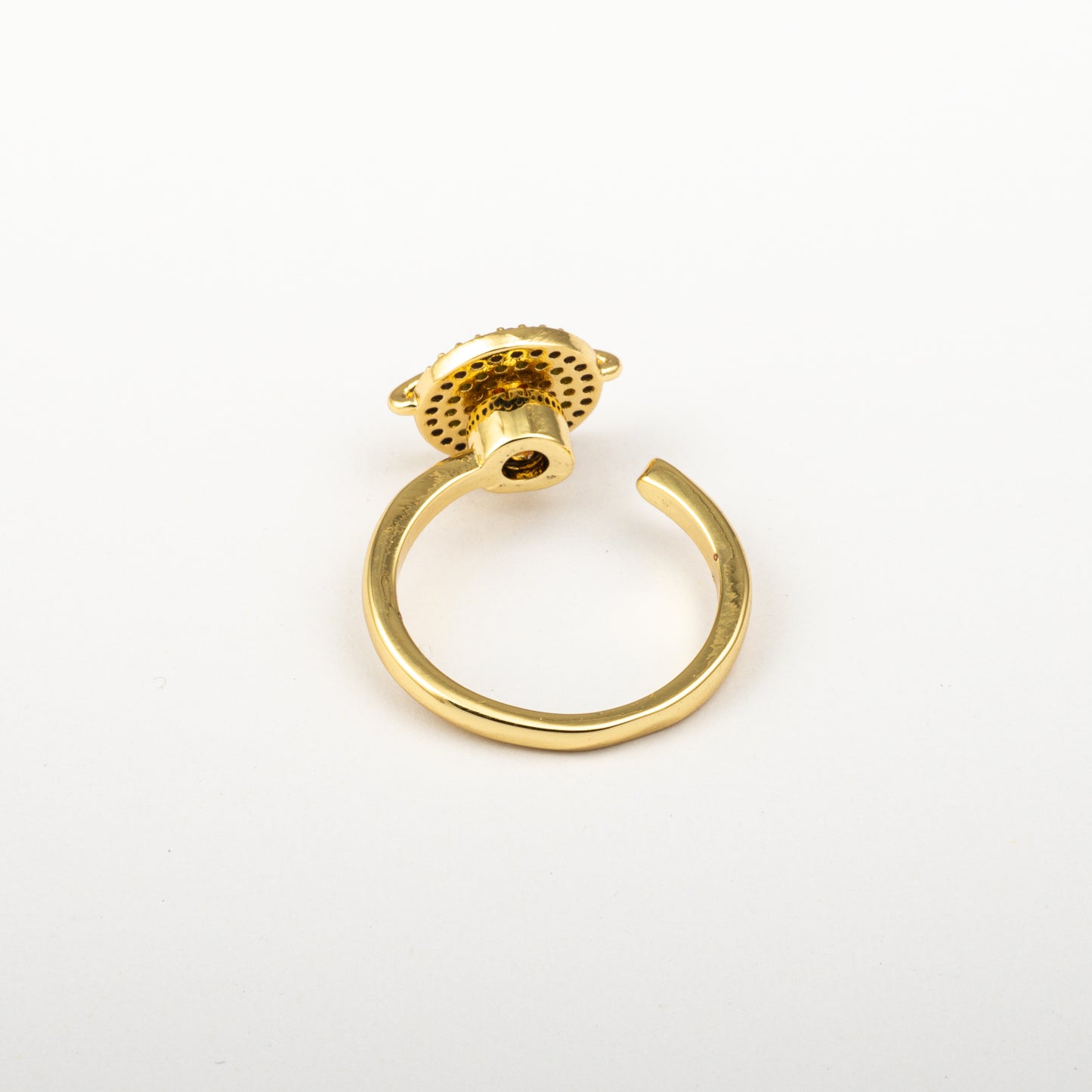Anillo Anti-Estrés Julio Saturno Dorado