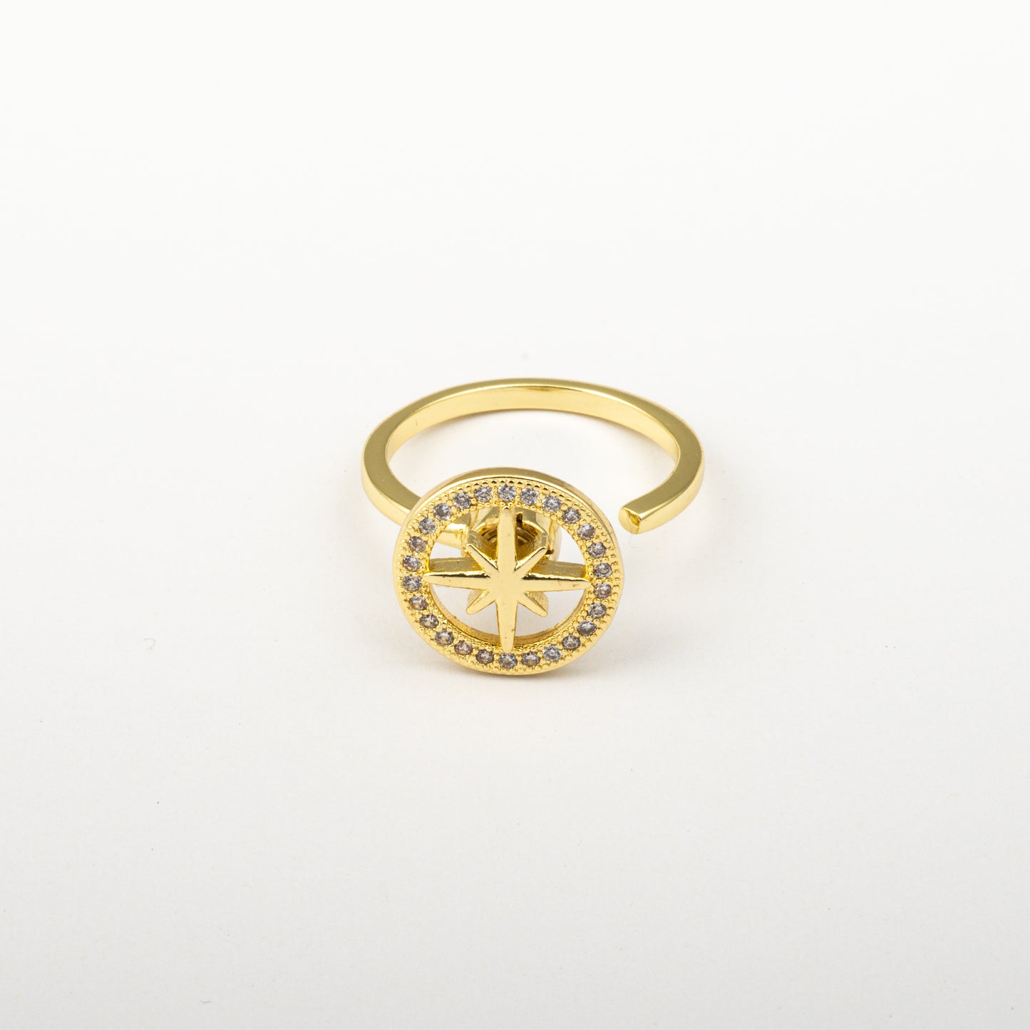 Anillo Anti-Estrés Julio Luzlia Dorado