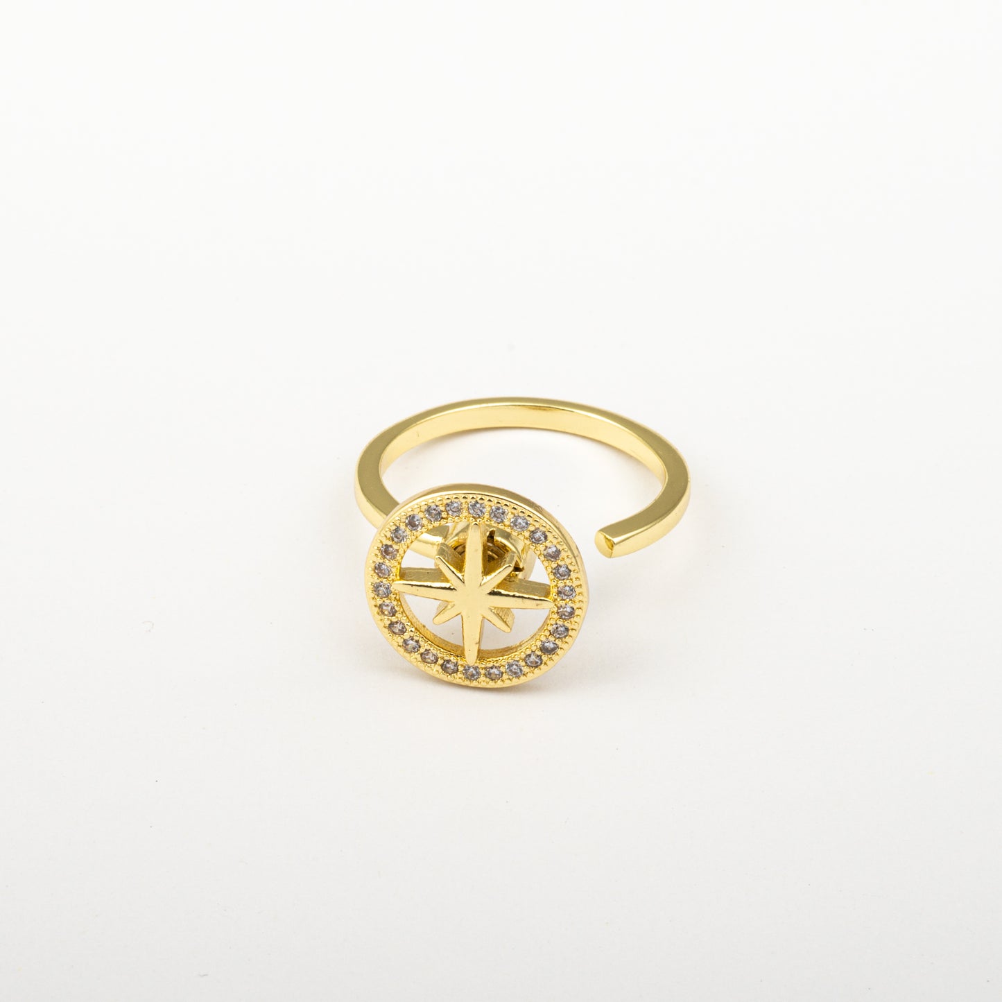 Anillo Anti-Estrés Julio Luzlia Dorado