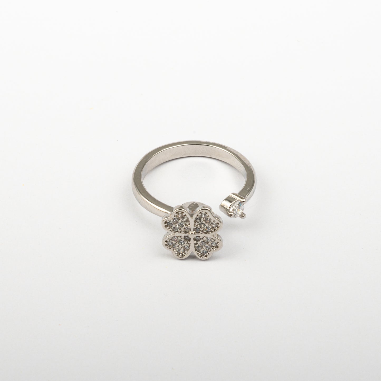 Anillo Anti-Estrés Julio Trébol Dorado