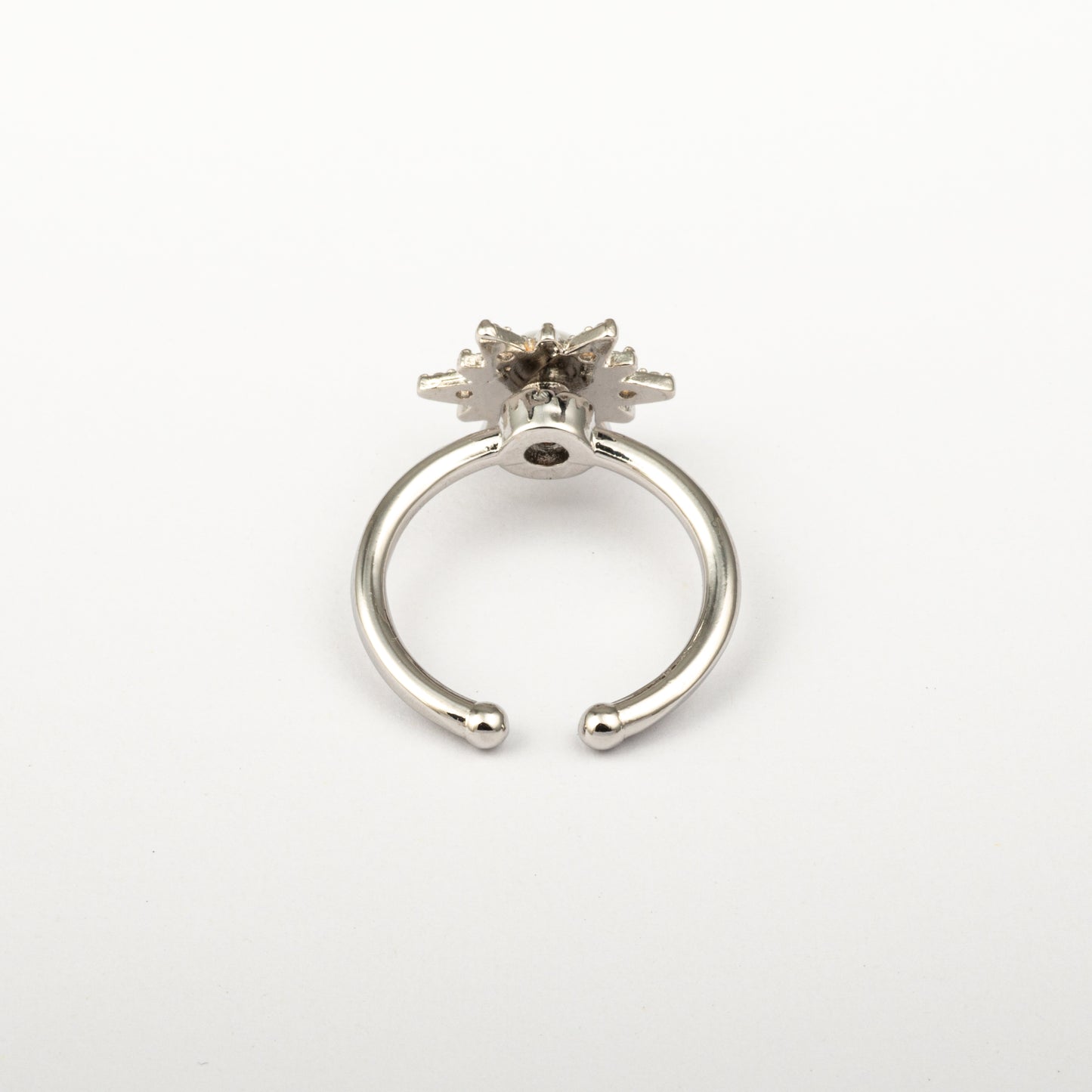 Anillo Anti-Estrés Julio Isalia Sol Plateado
