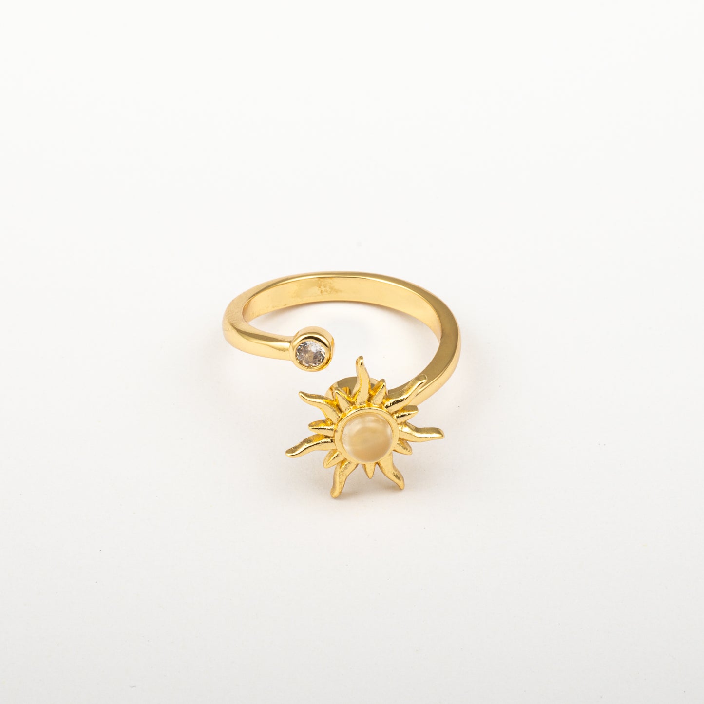 Anillo Anti-Estrés Julio Sol Dorado