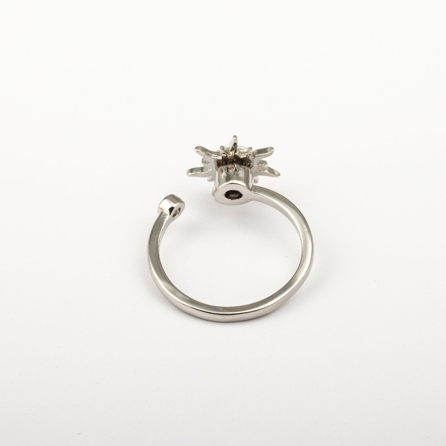 Anillo Anti-Estrés Julio Sol Plateado