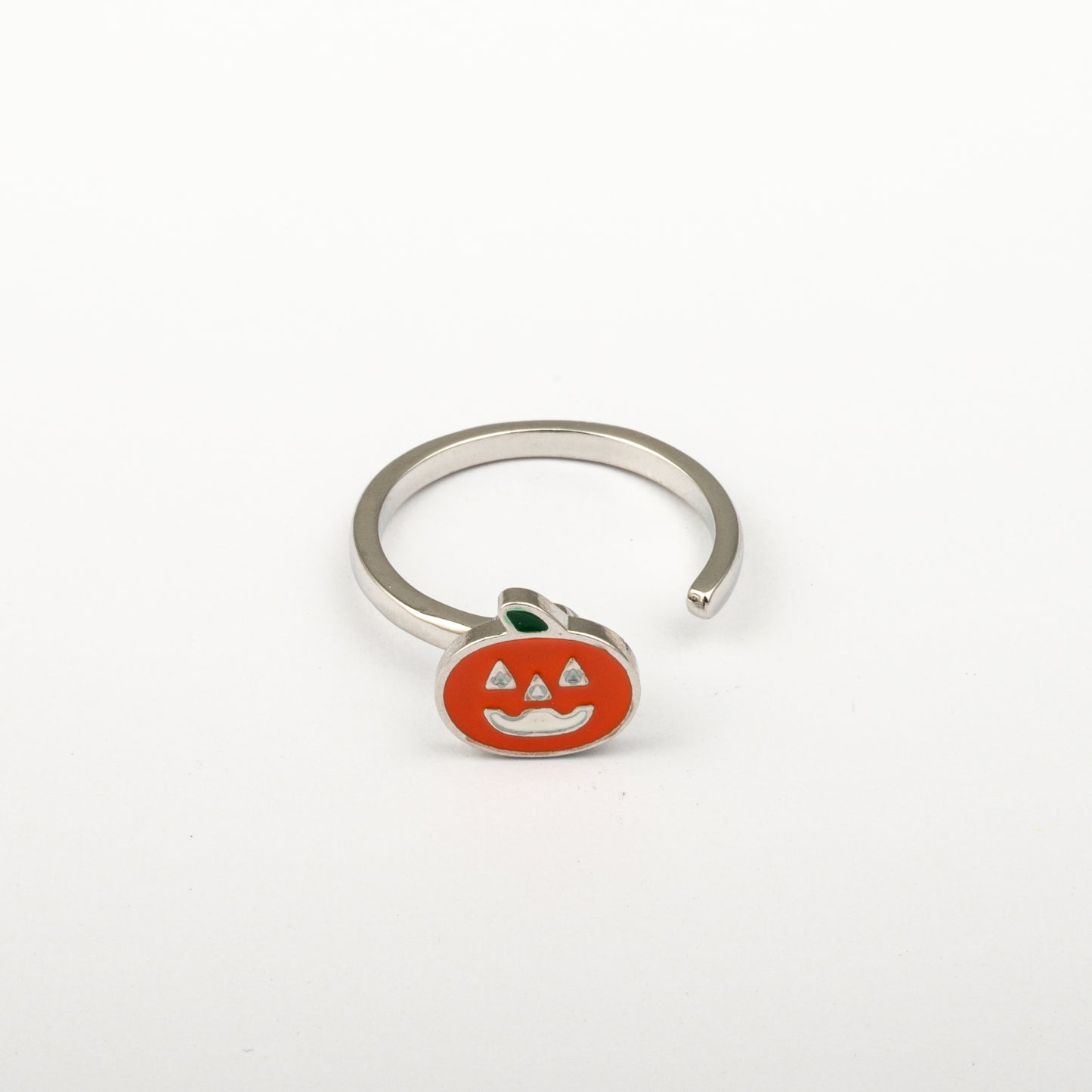 Anillo Anti-Estrés Julio Calabaza Plateado