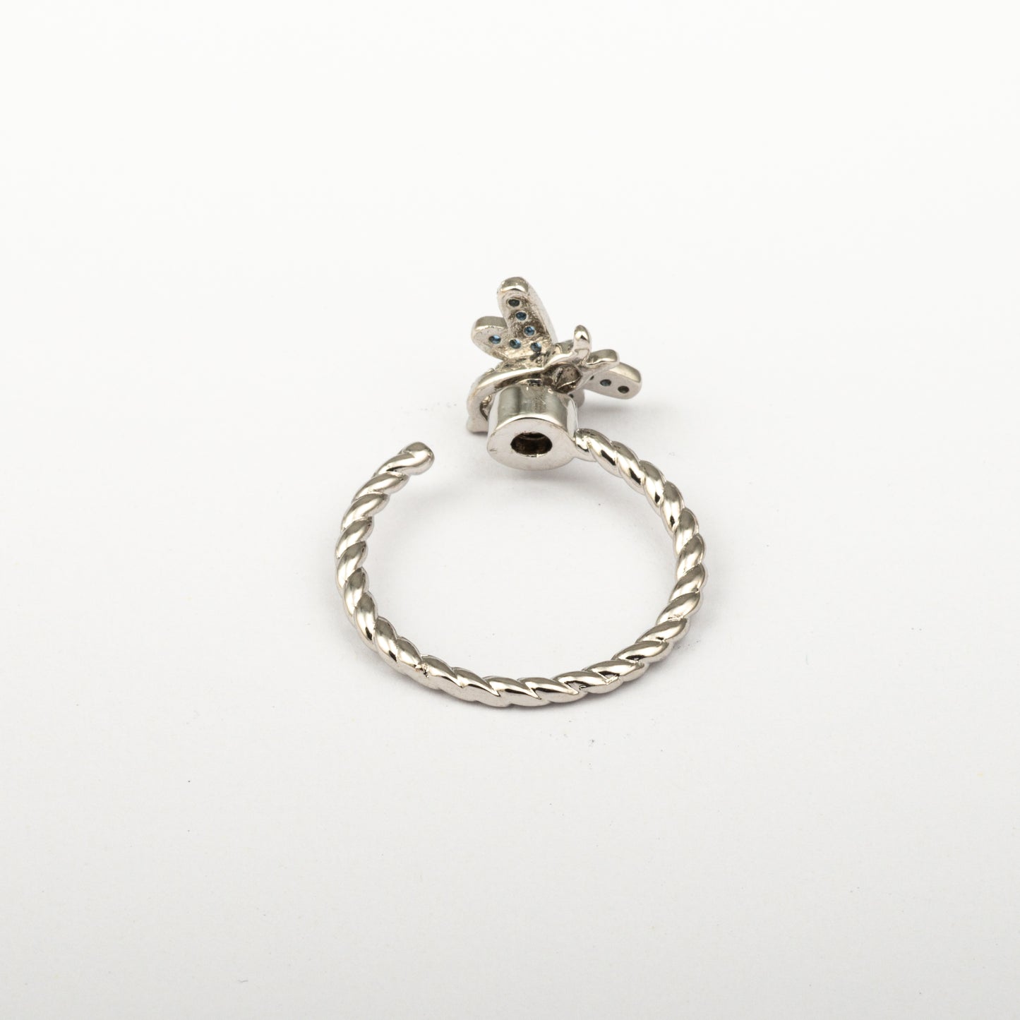 Anillo Anti-Estrés Julio Abejita Plateado