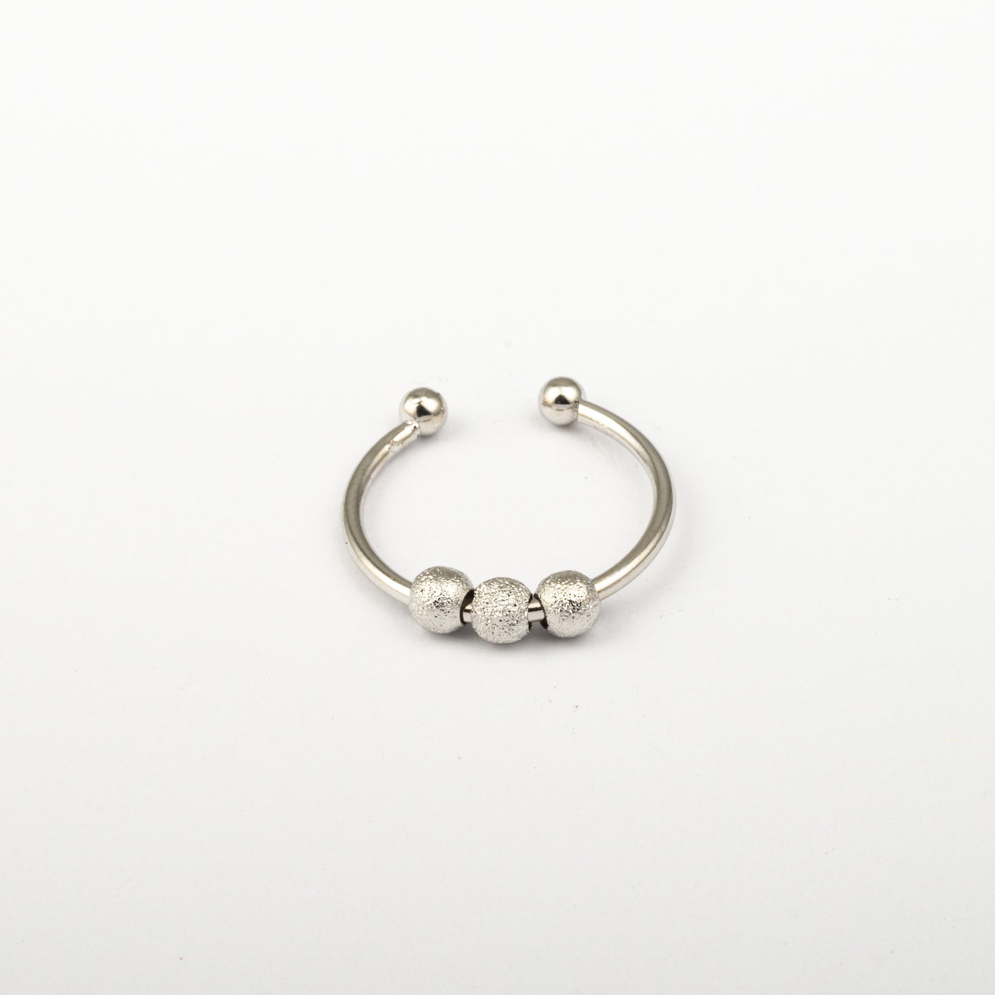 Anillo Anto-Estrés Deslizante Sencillo Julio Plataedo