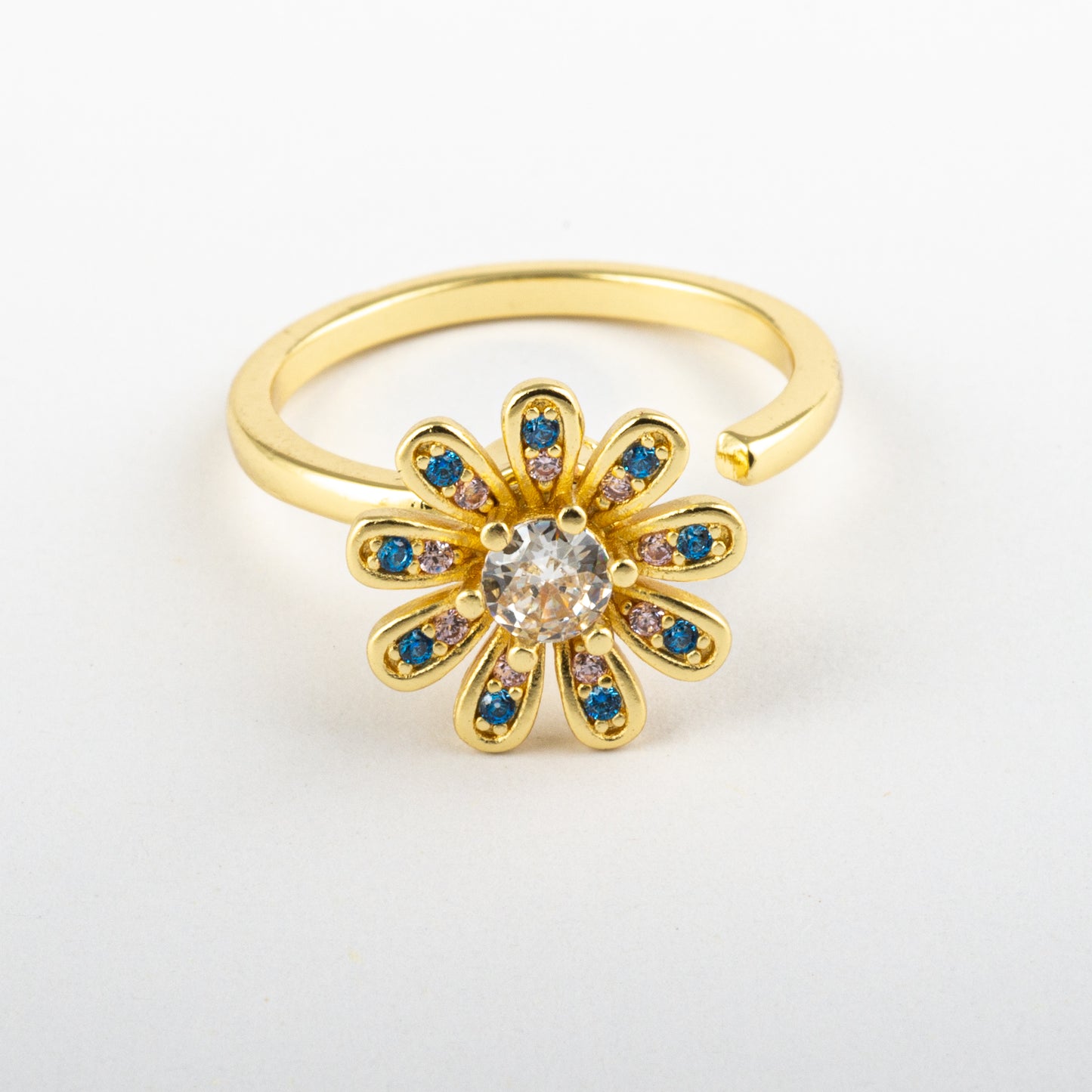 Anillo Anti-Estrés Julio Auralia Dorado