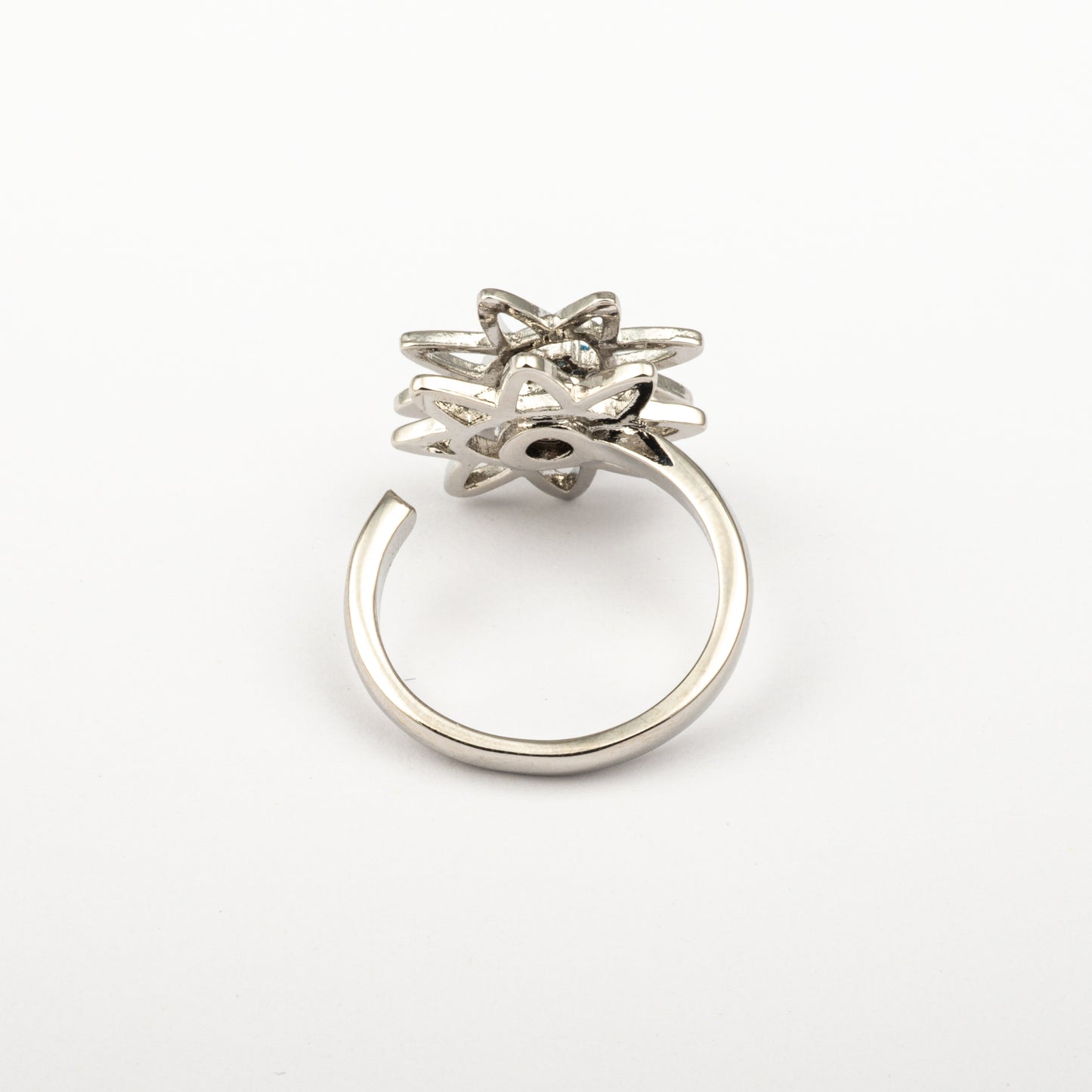Anillo Anti-Estrés Julio Calalia Plateado