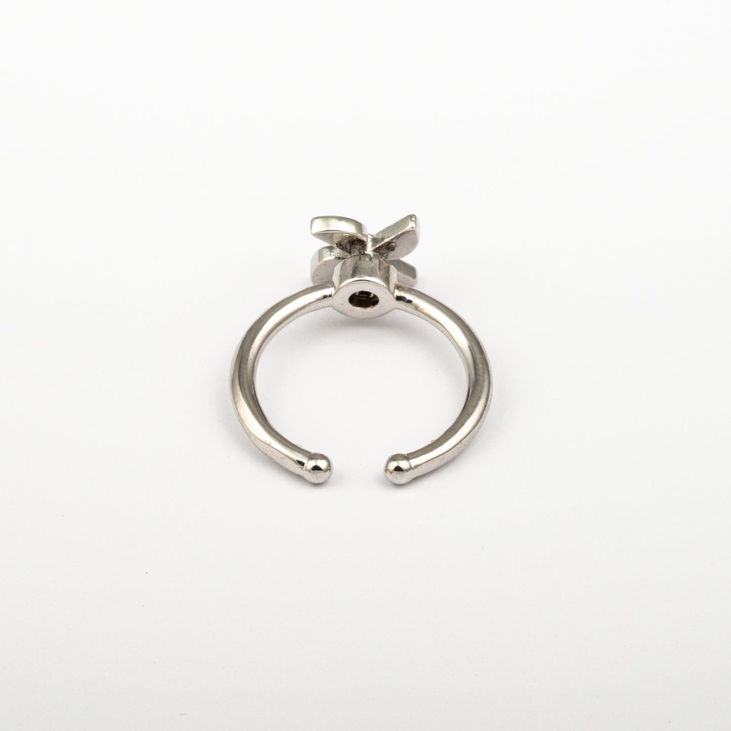 Anillo Anti-Estrés Julio Molino Plateado