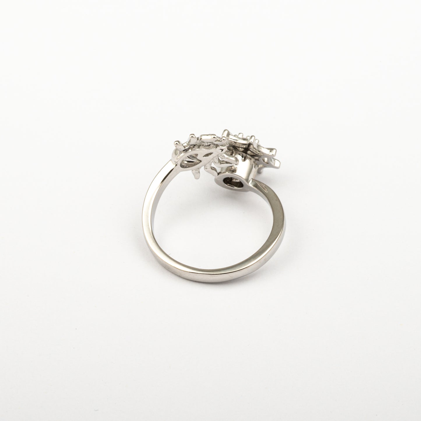Anillo Anti-Estrés Julio Telaraña Plateado