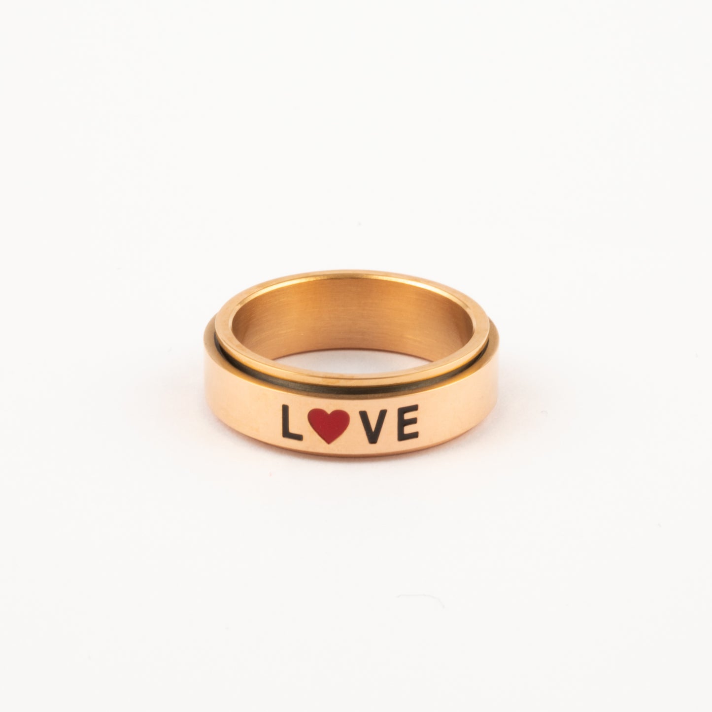 Anillo Deslizante Love Oro Rosa