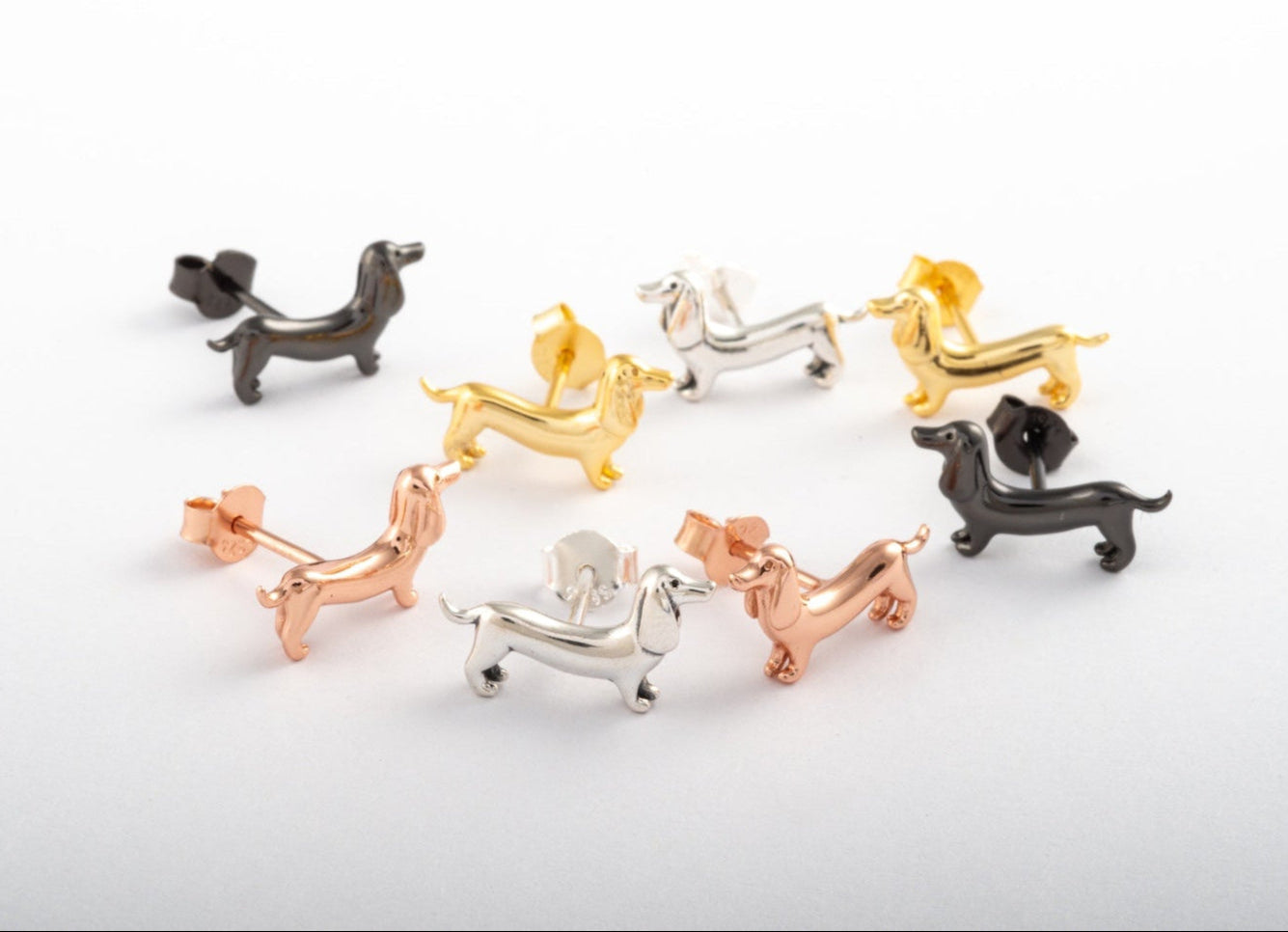 Aretes Junio Salchi Plateado Plata S925 - Agosto 18