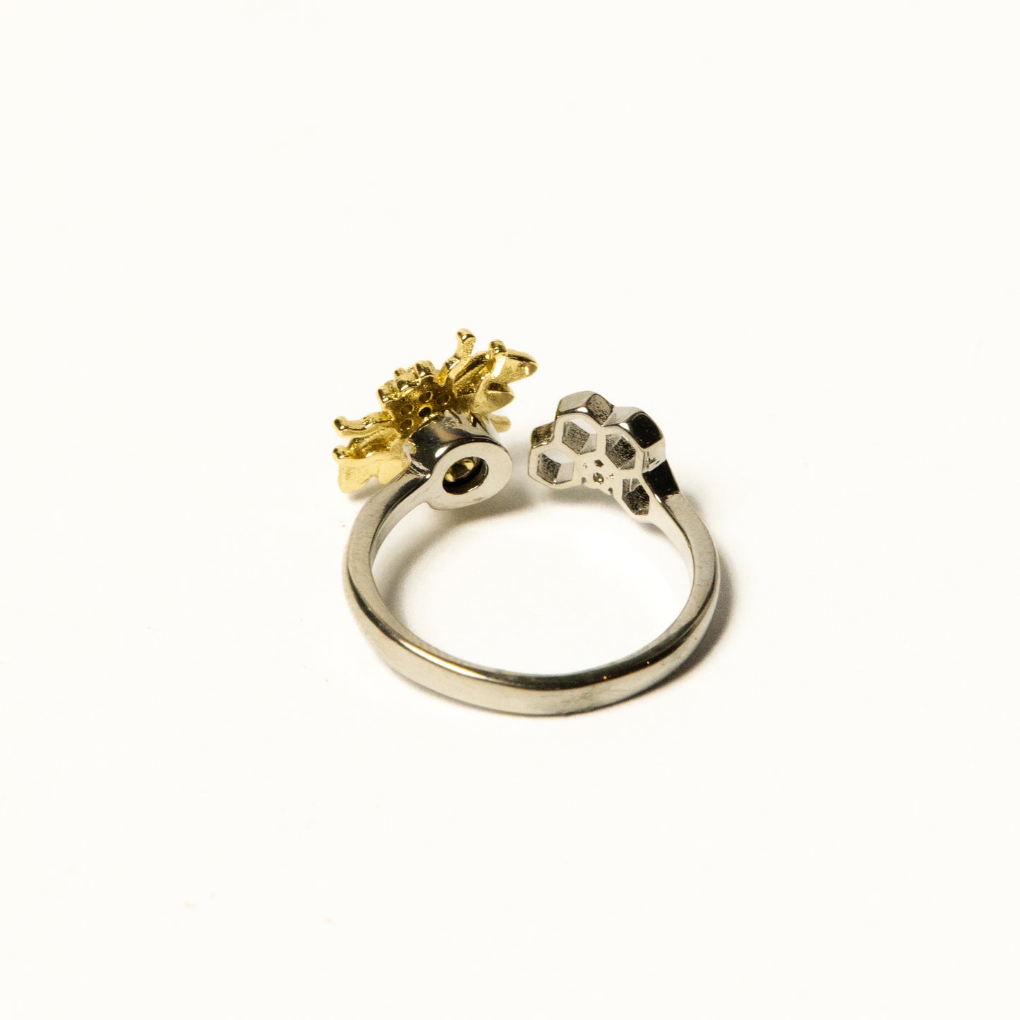 Anillo Giratorio Abeja y Panal - Agosto 18