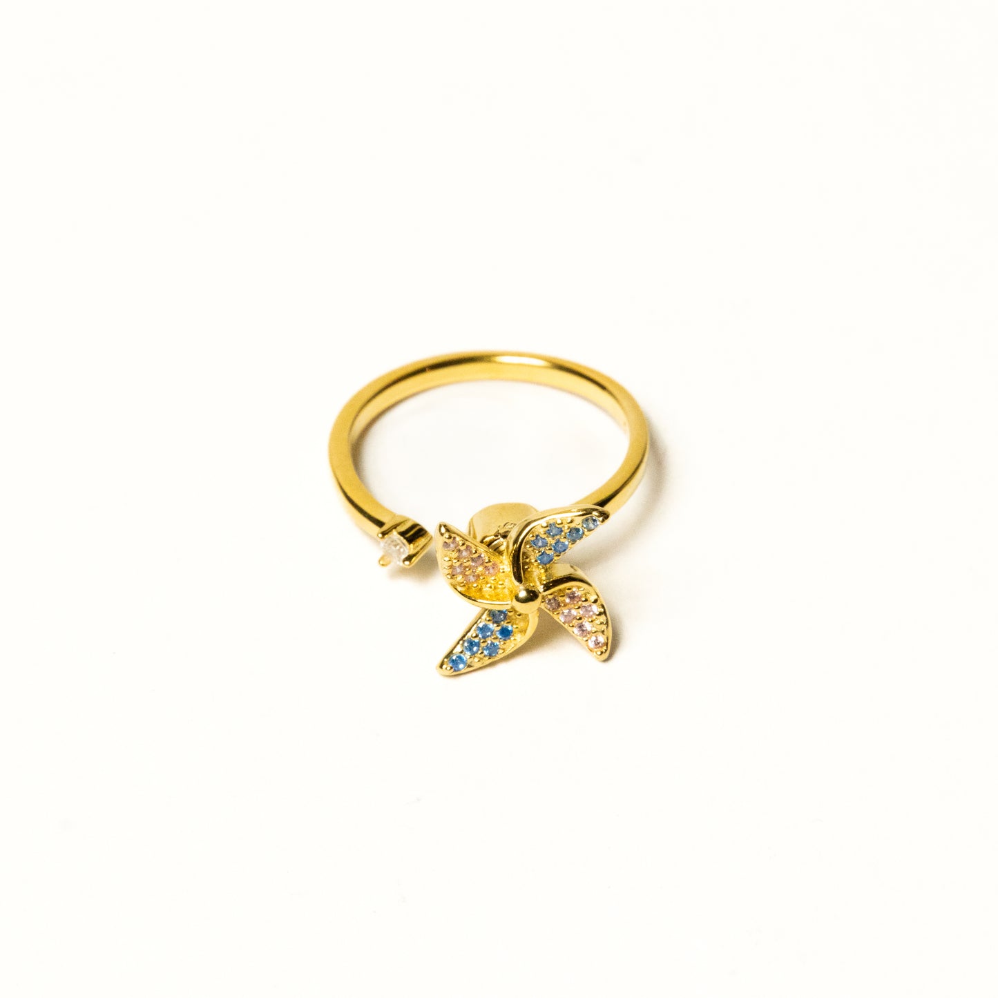 Anillo Plata S925 Antiestrés Luneth - Agosto 18