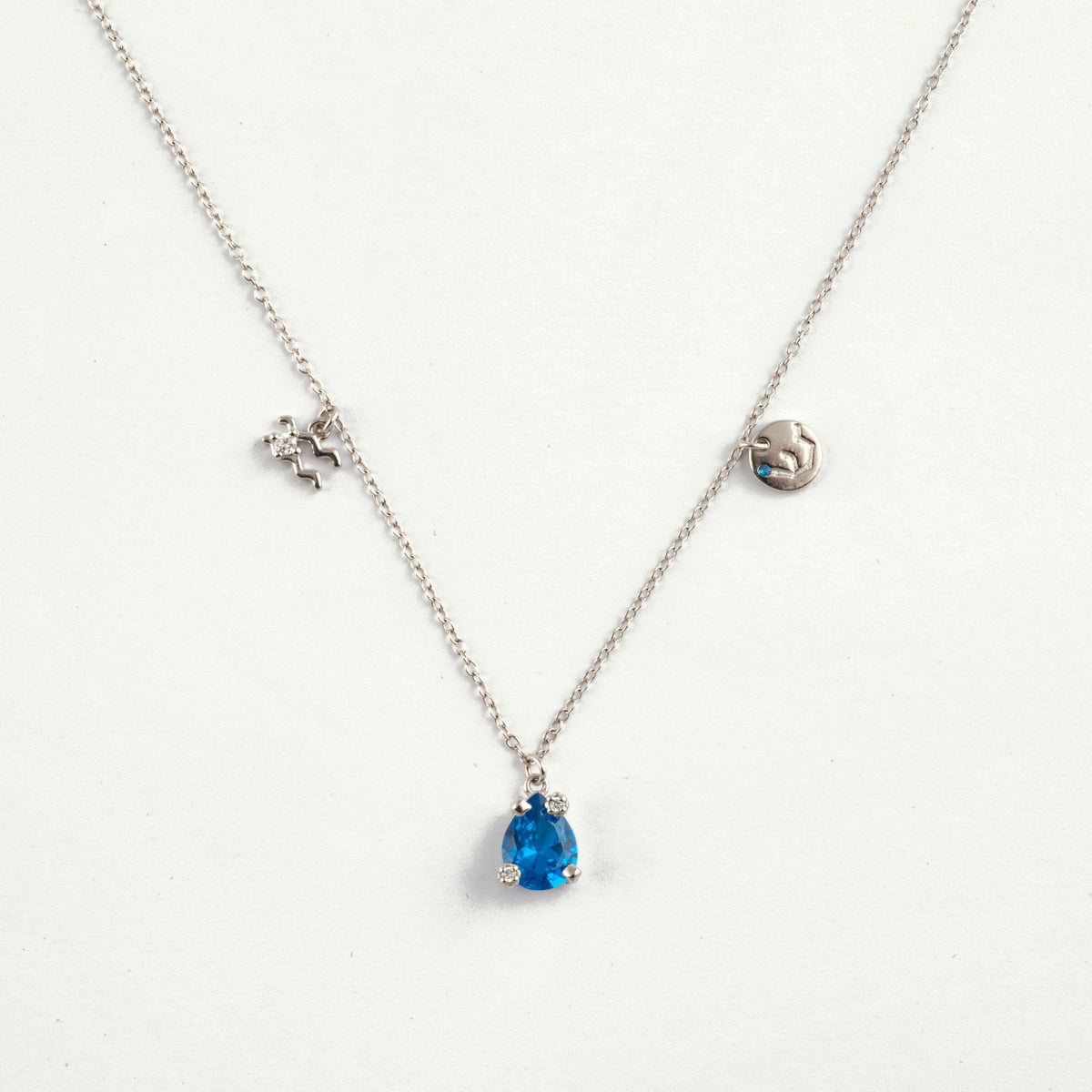 Collar Constelación Acuario S925 - foto de producto