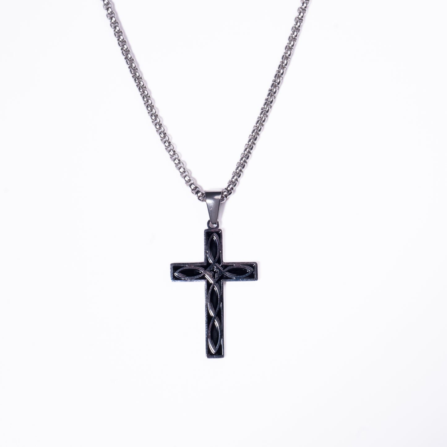 Hombre Collar Cruz