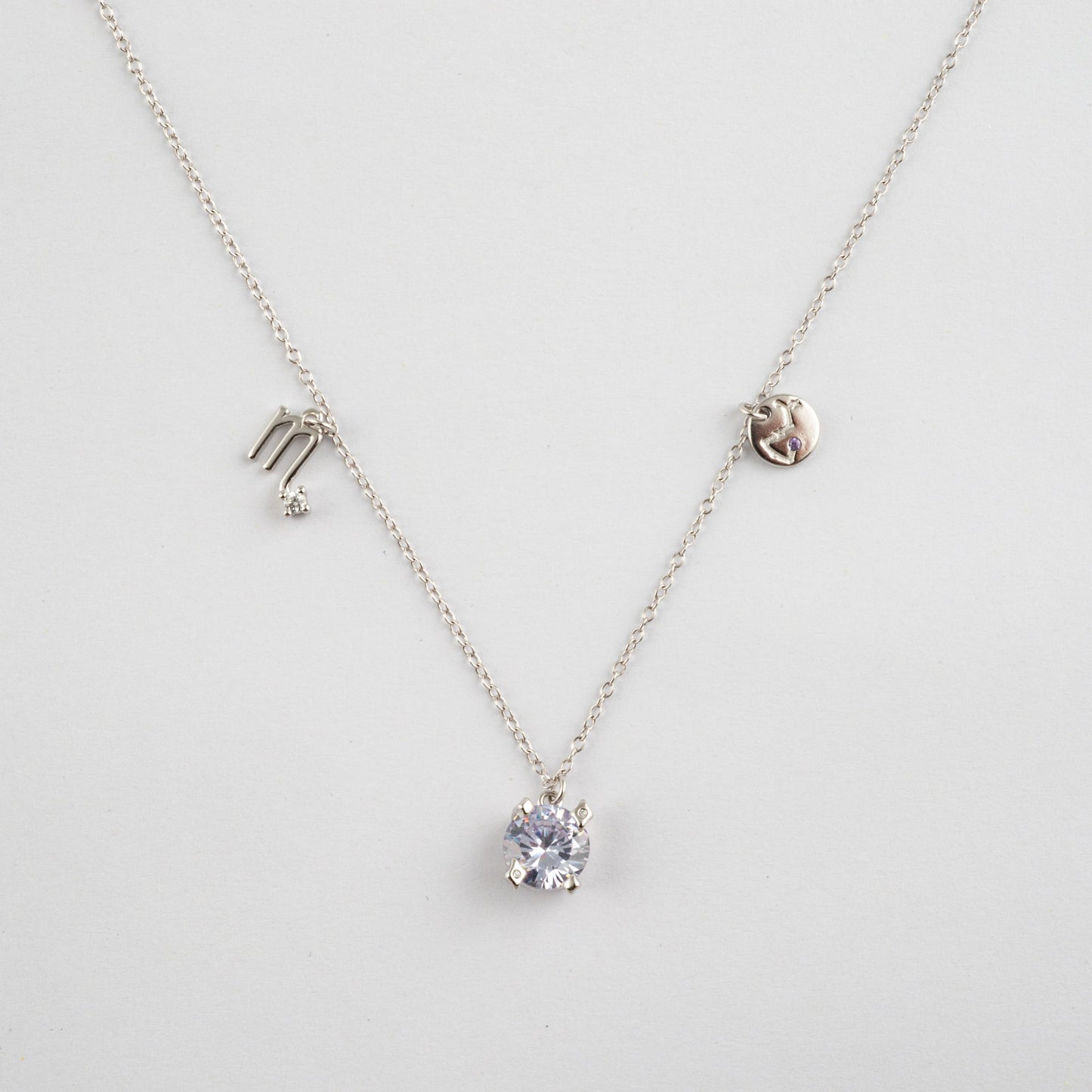 Collar Constelación Escorpio S925 - foto de producto
