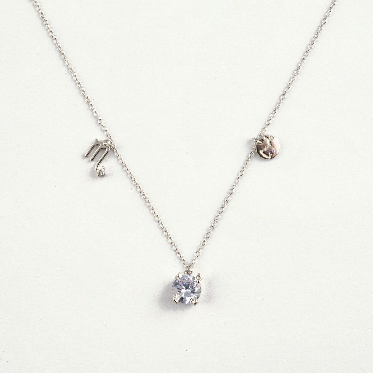 Collar Constelación Escorpio S925 - foto de producto