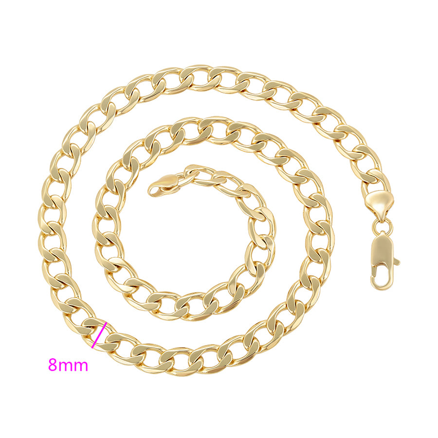 Chain Gold Necklace - Agosto 18