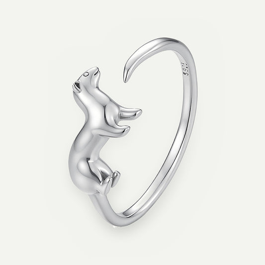 Anillo Plata S925 Hurón – detalle