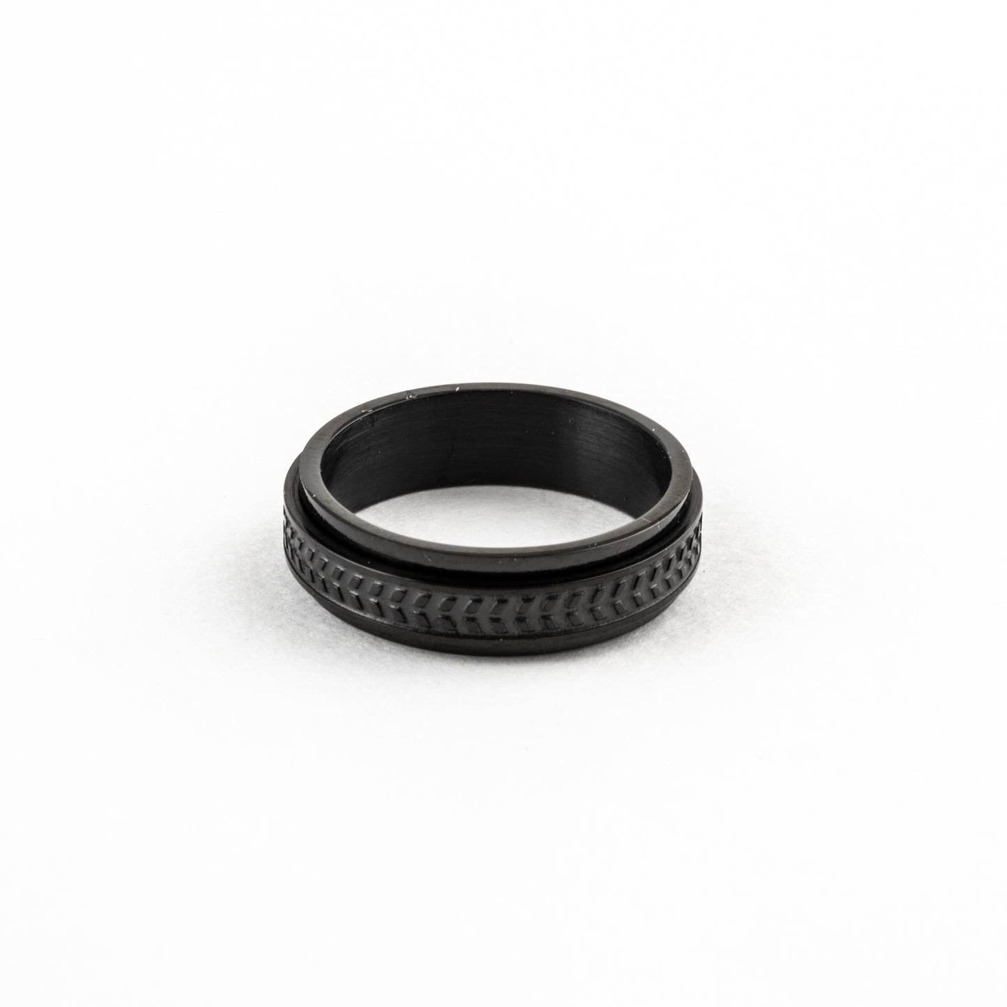 Anillo Deslizante Ascendente Negro