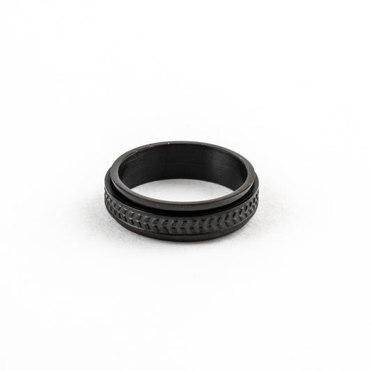 Anillo Deslizante Ascendente Negro