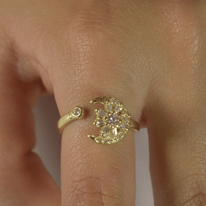 Anillo Anti-Estrés Julio Arcaesa Dorado