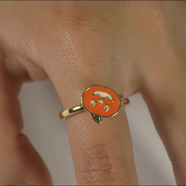 Anillo Anti-Estrés Julio Calabaza Dorardo