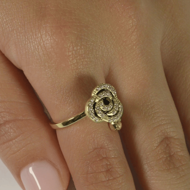 Anillo Anti-Estrés Julio Elyatia Dorado