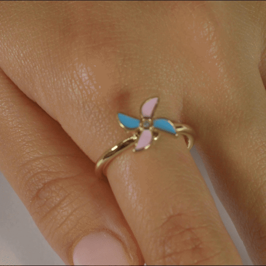 Anillo Anti-Estrés Julio Molino Dorado