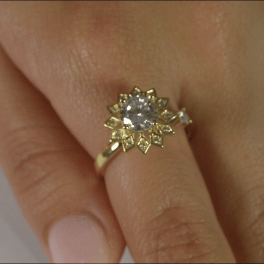Anillo Anti-Estrés Julio Maraena Dorado