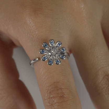 Anillo Anti-Estrés Julio Auralia Plateado
