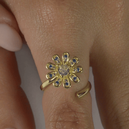 Anillo Anti-Estrés Julio Auralia Dorado