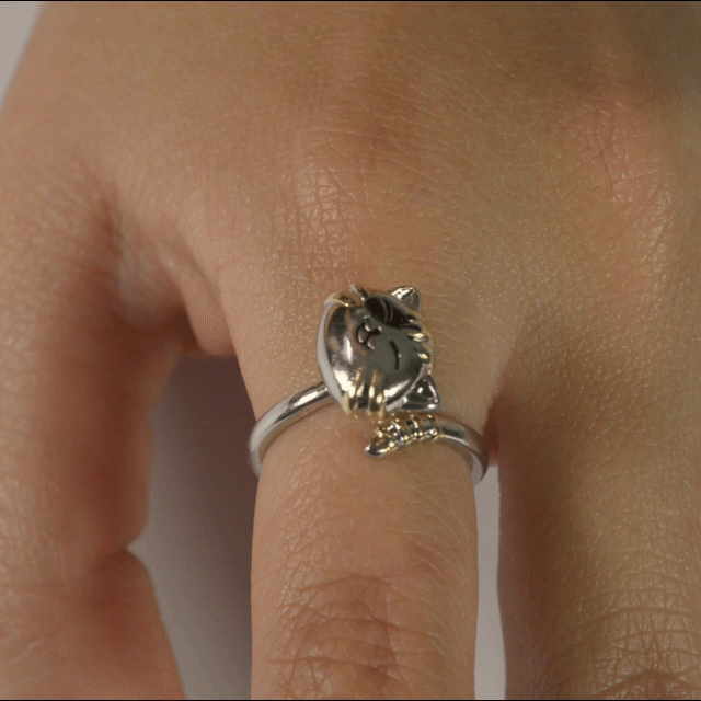 Anillo Anti-Estrés Julio Gatito