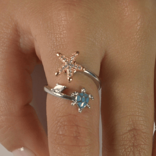 Anillo Anti-Estrés Julio Tortuga y Estrella