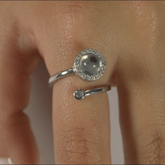 Anillo Anti-Estrés Julio Opalo Mágico