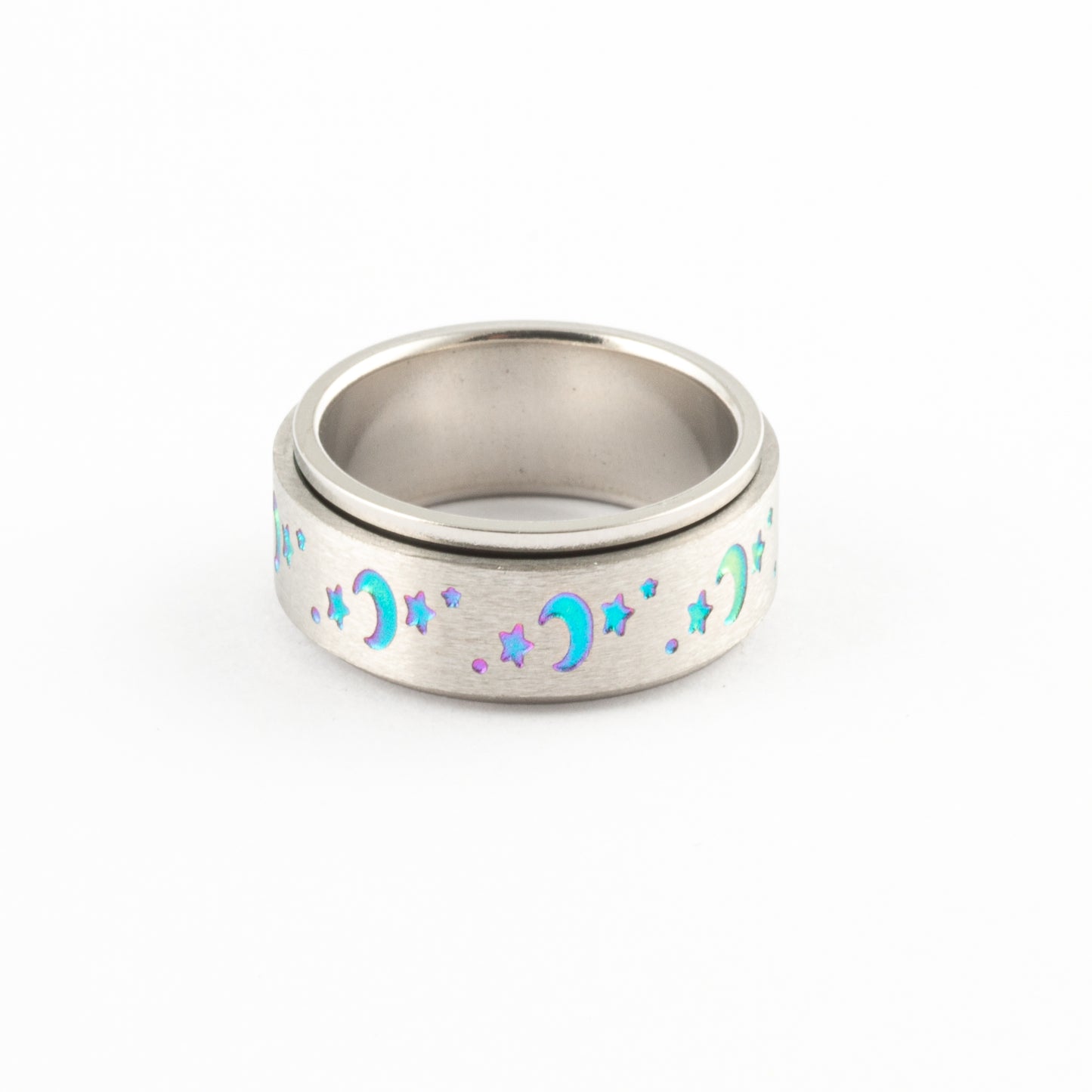 Anillo Anti-Estrés Deslizante Noche Colores