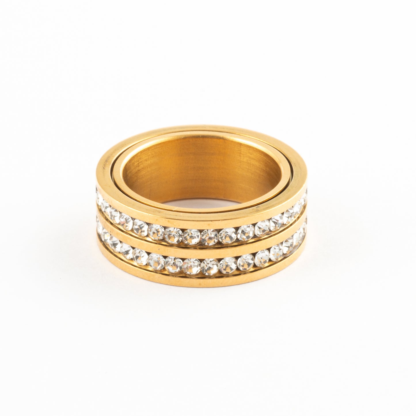 Anillo Anti-Estrés Deslizante Brillante