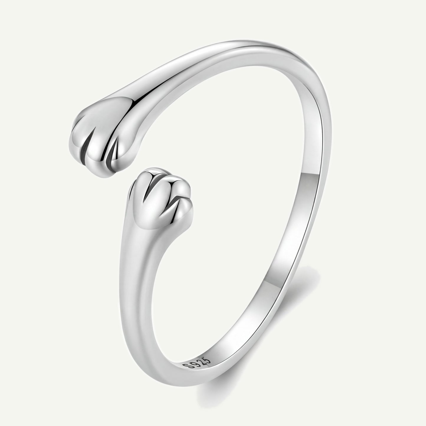 Anillo Plata S925 Patitas Minimal