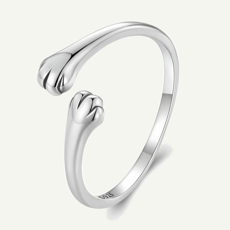 Anillo Plata S925 Patitas Minimal