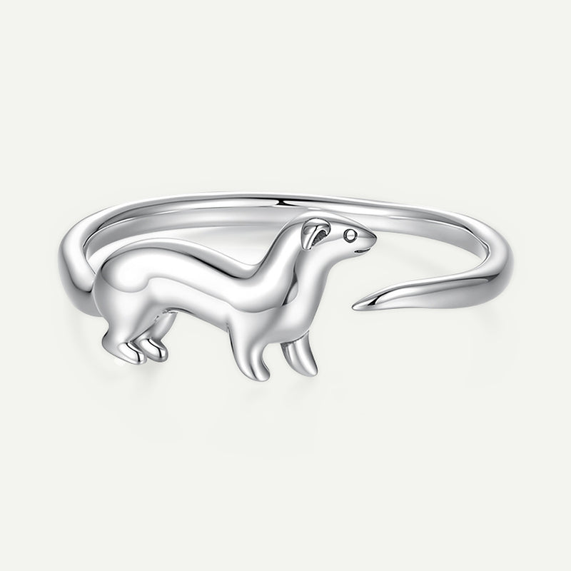 Anillo Plata S925 Hurón