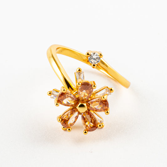 Anillo Anti-Estrés Auriella Dorado