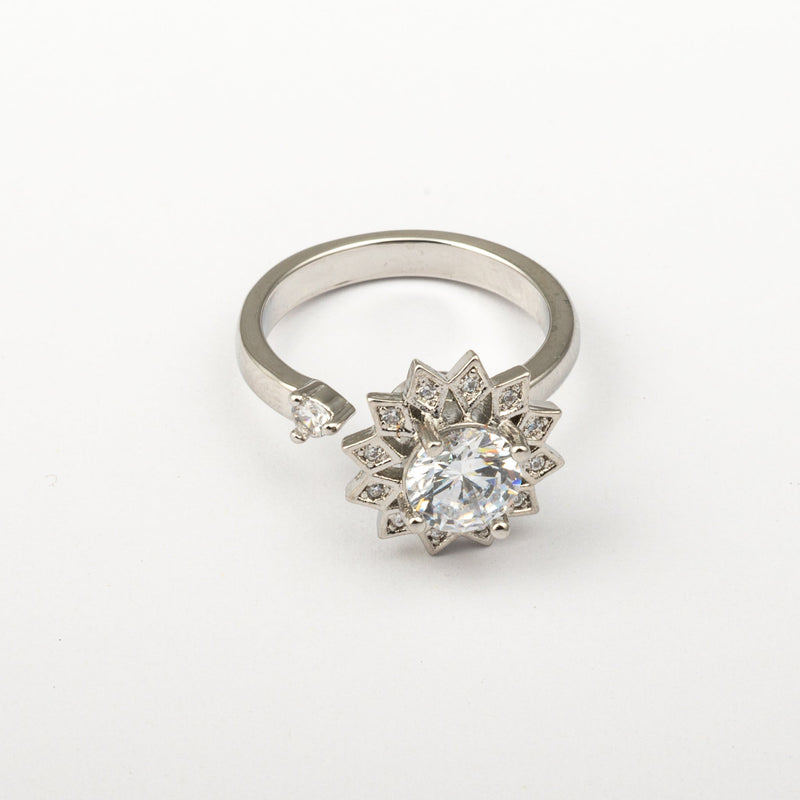 Anillo Anti-Estrés Julio Maraena Plateado