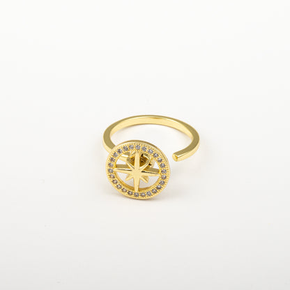 Anillo Anti-Estrés Julio Luzlia Dorado