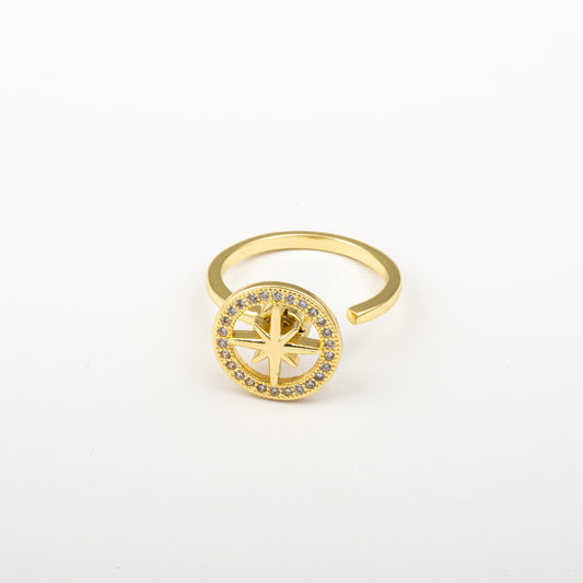 Anillo Anti-Estrés Julio Luzlia Dorado