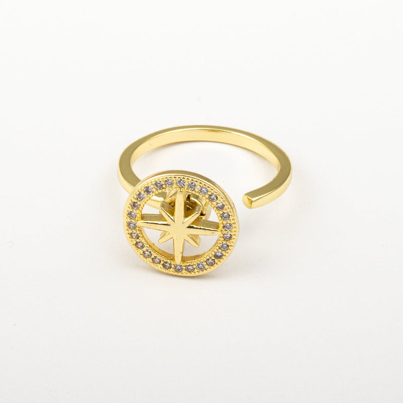 Anillo Anti-Estrés Julio Luzlia Dorado